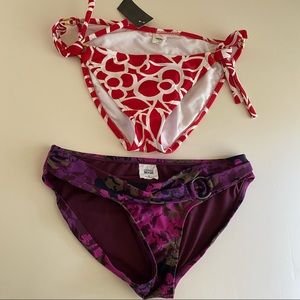 NWOT Cute Bikini Bottoms